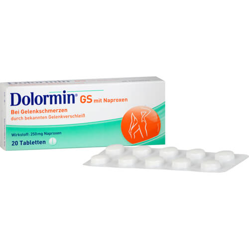 DOLORMIN GS mit Naproxen Tabletten