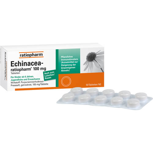 ECHINACEA-RATIOPHARM 100 mg Tabletten