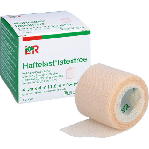 HAFTELAST Fixierb.kohäs.latexfrei 4 cmx4 m creme