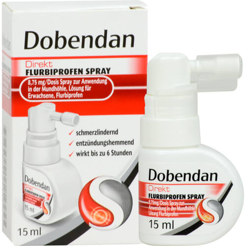 DOBENDAN Direkt Flurbiprofen Spray 8,75mg/Dos.Mund