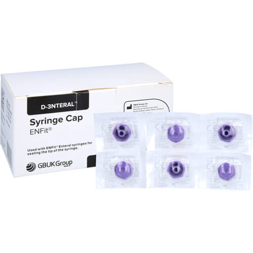 ENFIT Spritze Verschlusskappe