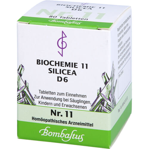 BIOCHEMIE 11 Silicea D 6 Tabletten