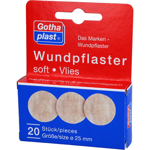 GOTHAPLAST Wundpfl.soft Vlies 2,5 cm