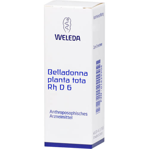 BELLADONNA PLANTA tota Rh D 6 Dilution