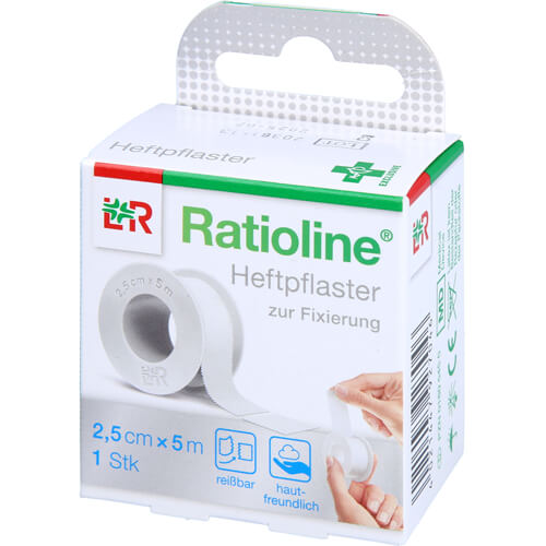 RATIOLINE acute Heftpflaster 2,5 cmx5 m