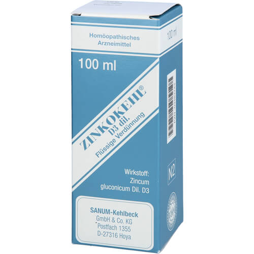 ZINKOKEHL D 3 Tropfen