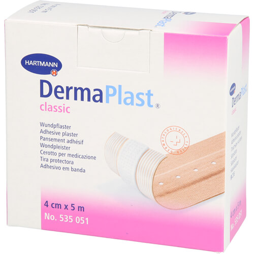 DERMAPLAST CLASSIC Wundpflaster 4 cmx5 m