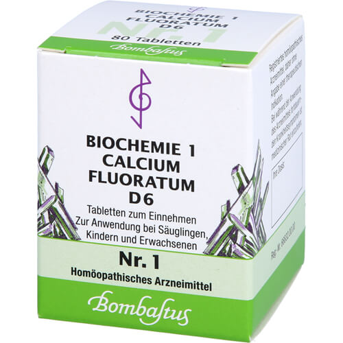 BIOCHEMIE 1 Calcium fluoratum D 6 Tabletten