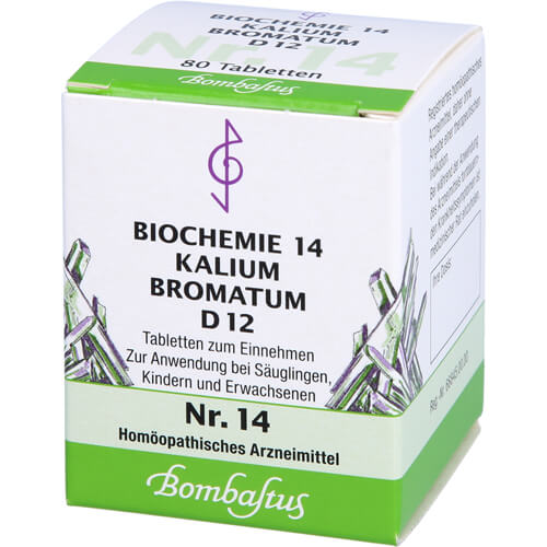 BIOCHEMIE 14 Kalium bromatum D 12 Tabletten