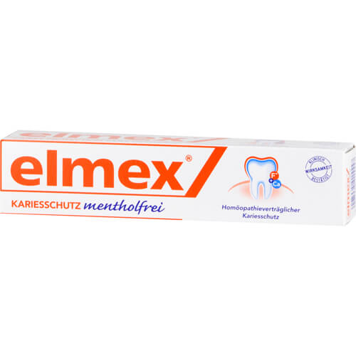 ELMEX mentholfrei Zahnpasta m.Faltschachtel