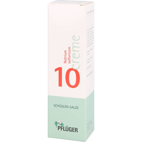 BIOCHEMIE Pflüger 10 Natrium sulfuricum Creme