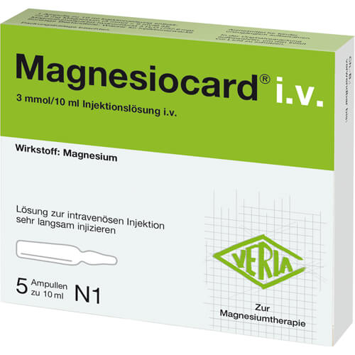 MAGNESIOCARD i.v. Injektionslösung