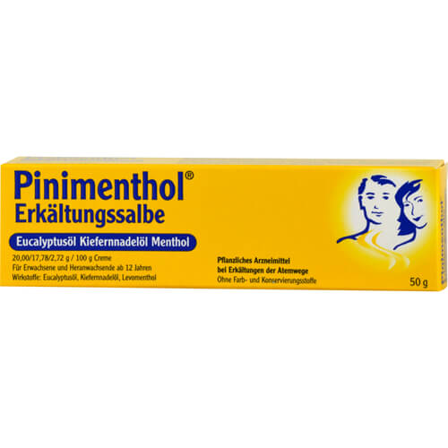 PINIMENTHOL Erkältungssalbe Eucal./Kiefern./Menth.