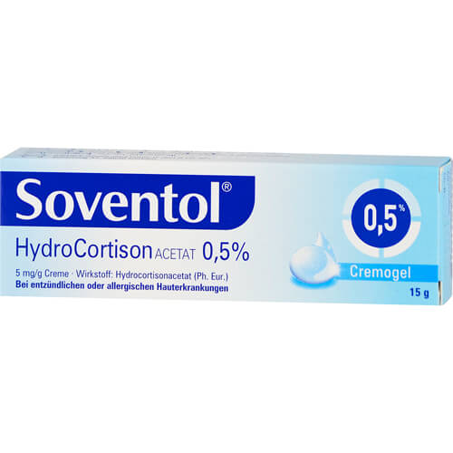 SOVENTOL Hydrocortisonacetat 0,5% Creme