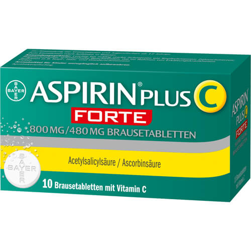 ASPIRIN plus C forte 800 mg/480 mg Brausetabletten