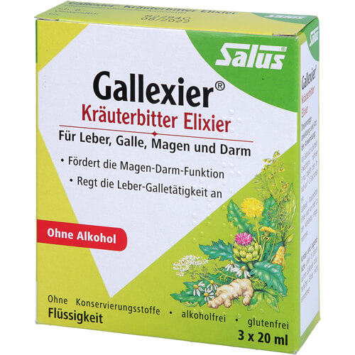 GALLEXIER Kräuterbitter Elixier Salus Flü.z.E.
