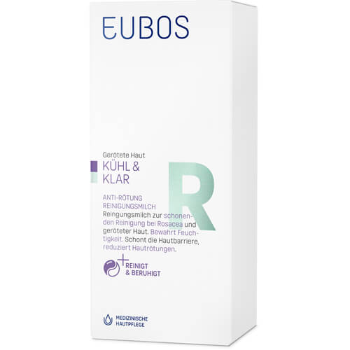 EUBOS KÜHL & KLAR Anti-Rötung Reinigungsmilch