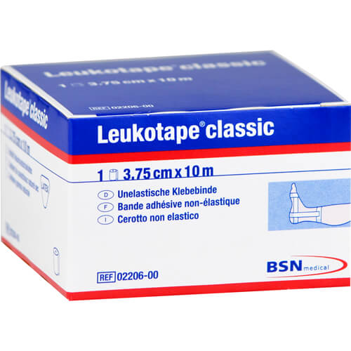 LEUKOTAPE Classic 3,75 cmx10 m weiß