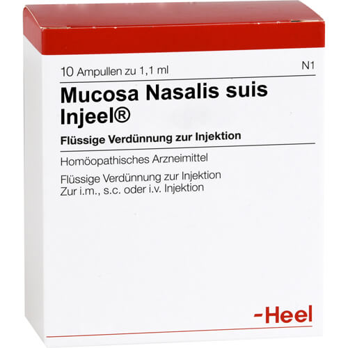 MUCOSA nasalis suis Injeel Ampullen