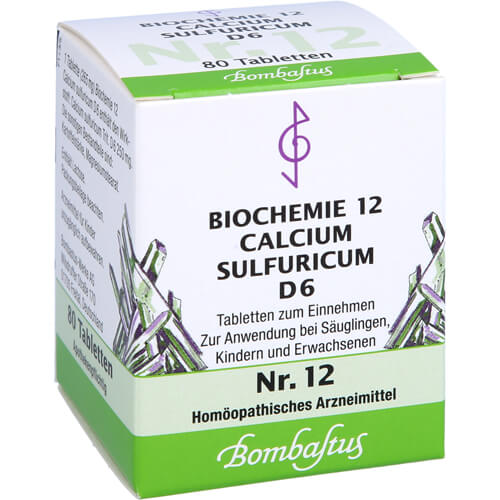 BIOCHEMIE 12 Calcium sulfuricum D 6 Tabletten