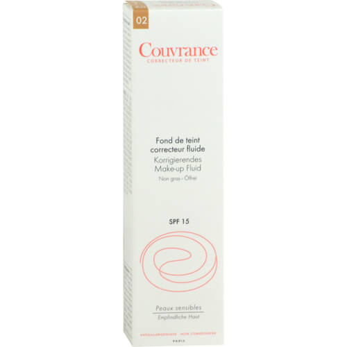 AVENE Couvrance korrigier.Make-up Fluid natur.2.0
