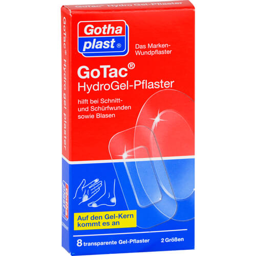 GOTAC HydroGel-Pflaster 2 Größen