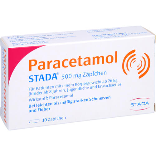 PARACETAMOL STADA 500 mg Zäpfchen