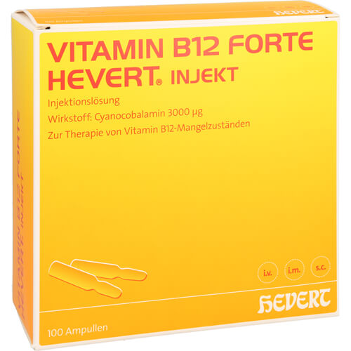 VITAMIN B12 FORTE Hevert injekt Inj.-Lsg.Amp.