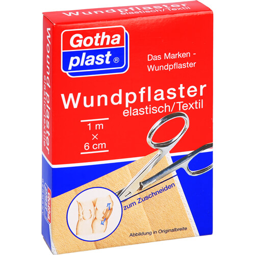 GOTHAPLAST Wundpfl.elast.6 cmx1 m geschnitten