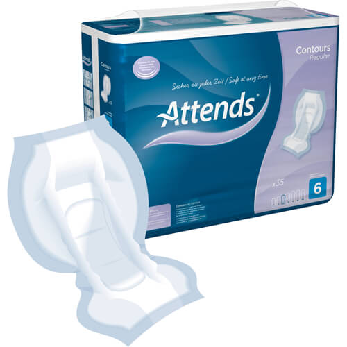 ATTENDS Contours Regular 6 Vorlage