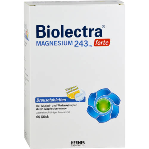 BIOLECTRA Magnesium 243 mg forte Zitrone Br.-Tabl.