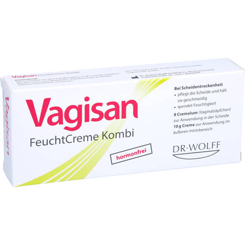 VAGISAN FeuchtCreme Kombi 8 Ovula+10 g Creme