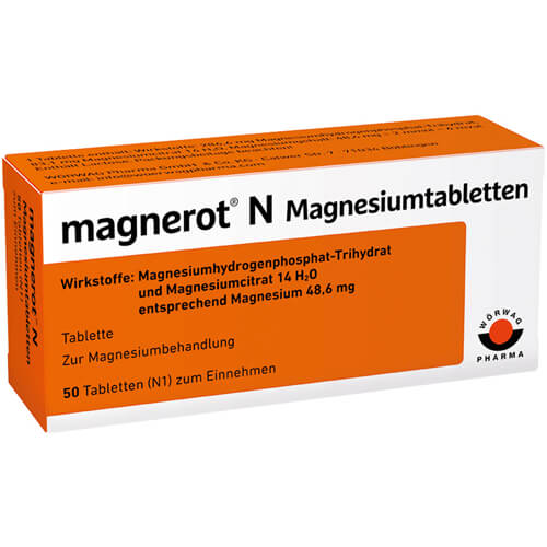MAGNEROT N Magnesiumtabletten