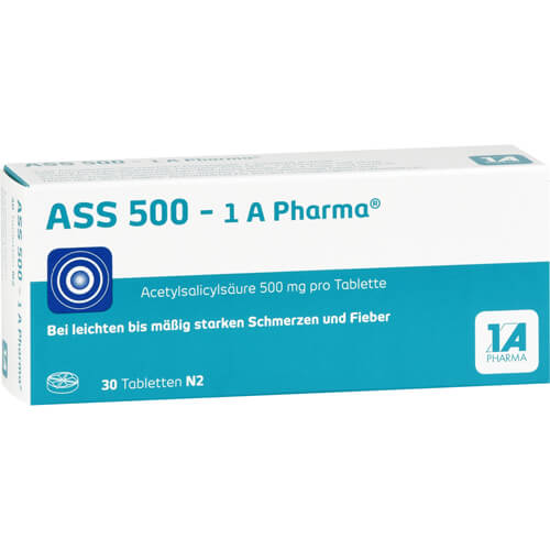 ASS 500-1A Pharma Tabletten