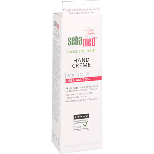 SEBAMED Trockene Haut Handcreme Urea 5% parfümfrei