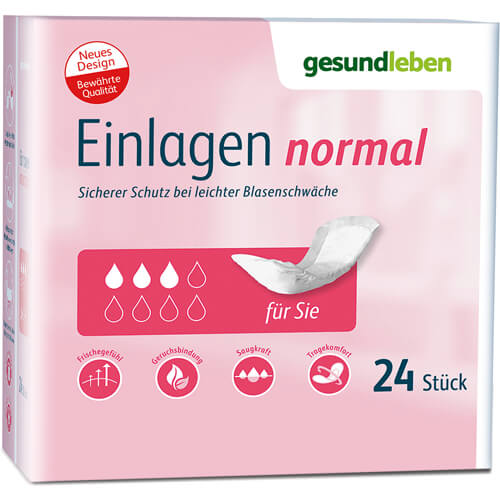 GESUND LEBEN Einlagen normal