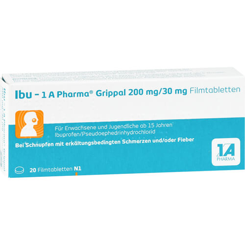 IBU-1A Pharma Grippal 200 mg/30 mg Filmtabletten