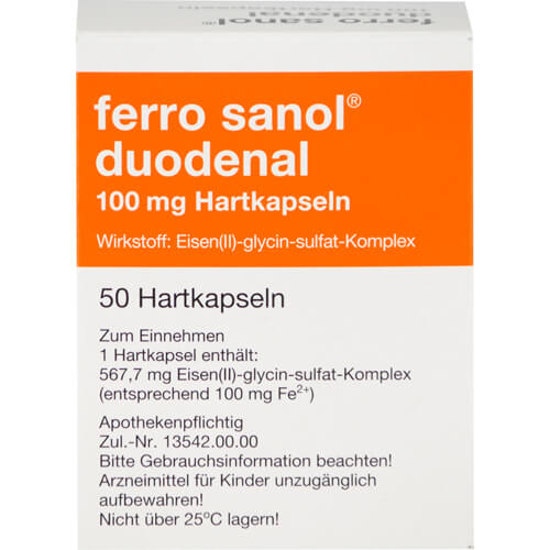 FERRO SANOL duodenal Hartkaps.m.msr.überz.Pell.