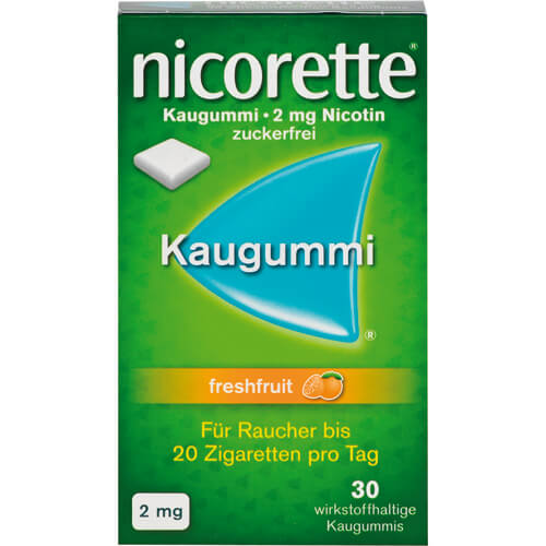 NICORETTE Kaugummi 2 mg freshfruit