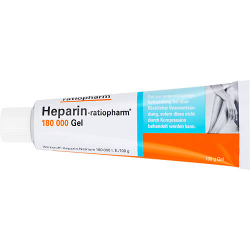 HEPARIN-RATIOPHARM 180.000 I.E. Gel