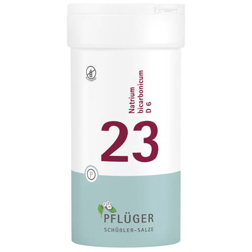 BIOCHEMIE Pflüger 23 Natrium bicarbonicum D 6 Tab.