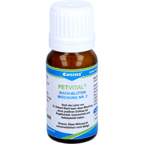 PETVITAL Bachblüten Nr.2 Globuli vet.