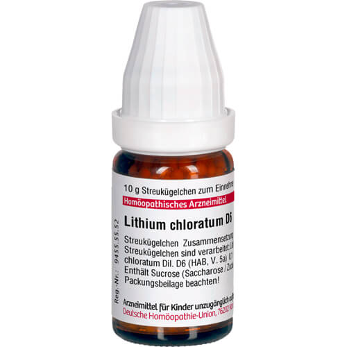 LITHIUM CHLORATUM D 6 Globuli